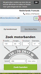 Mobile Screenshot of motorbandenmarkt.be